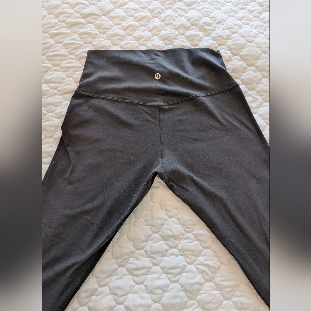 Lululemon Align 23" black leggings size 8